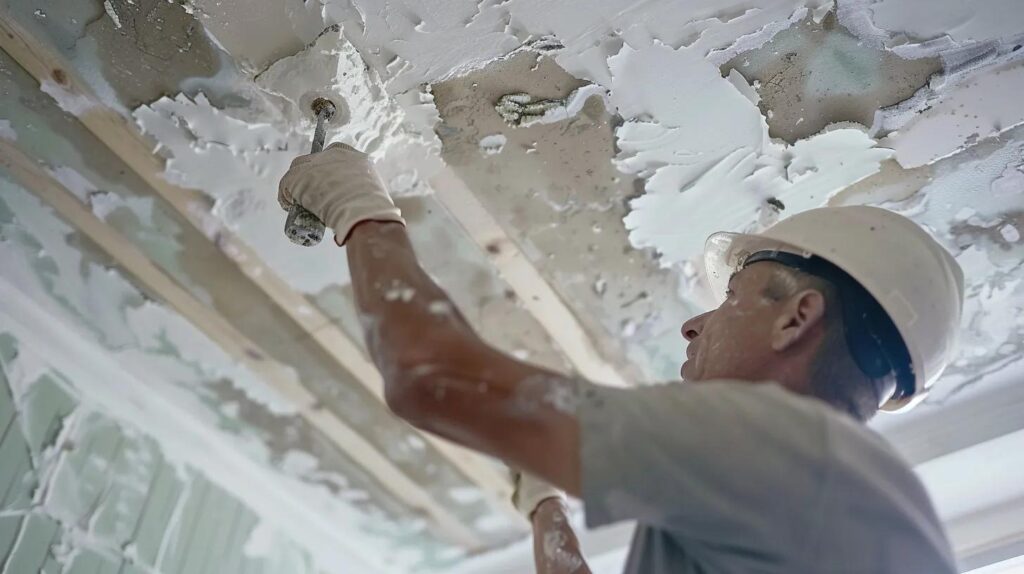 20251029-071500-159016059ba49dc6-43213721-10b0-4cbf-aa6f-4b5b000473d1.webp contractor working on Asbestos Popcorn Ceiling Removal